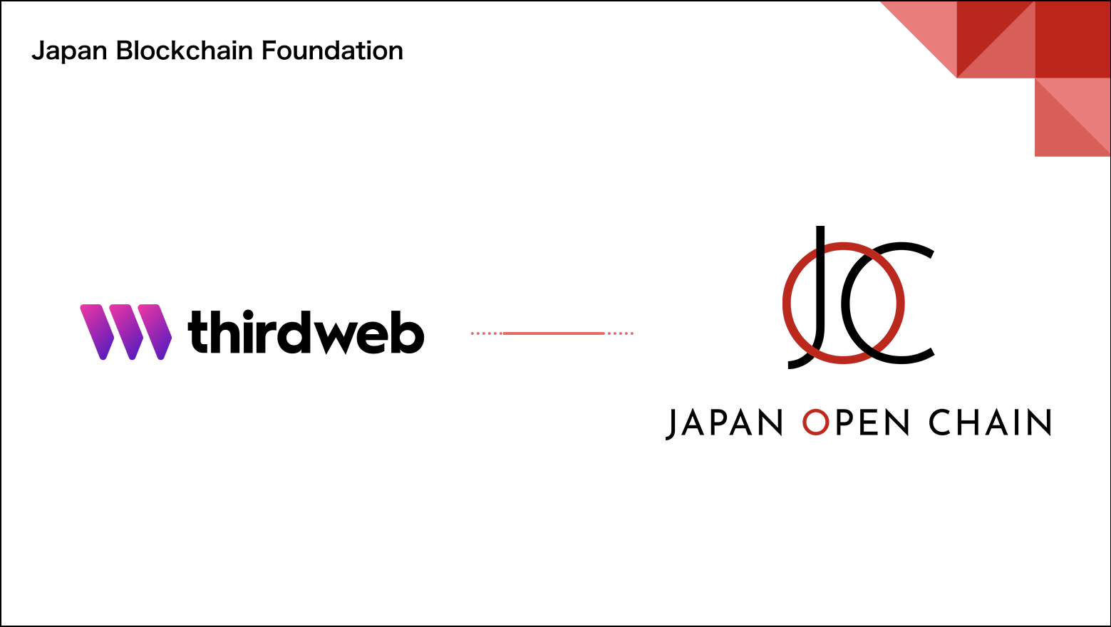 Web3 Development Tool "thirdweb" Now Supports Japan Open Chain